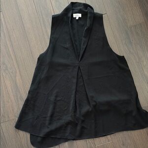 aritzia wilfred top with pleat